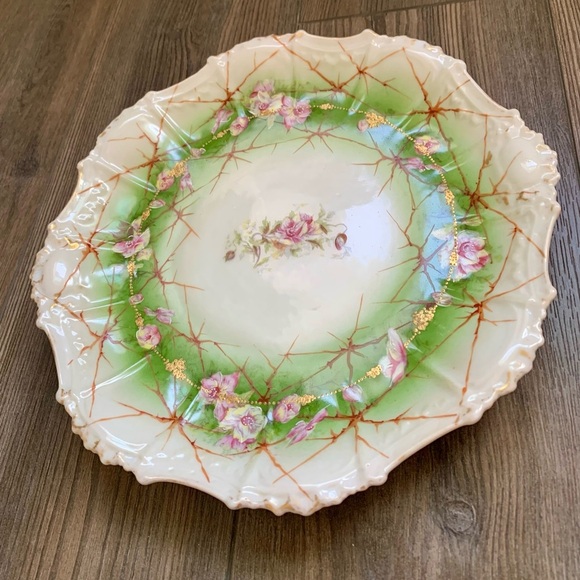 Vintage Limoges Coronet France Hand Painted Tray 11” - Picture 4 of 14